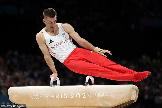 Whitlock came fourth in the pommel horse , failing to retain the golds he won in 2016 and 2020