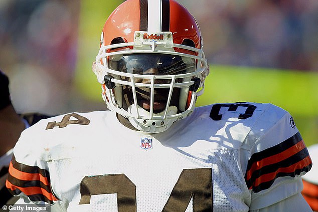 Gay signed with the Browns in 2001 and made his mark in a win against the Baltimore Ravens