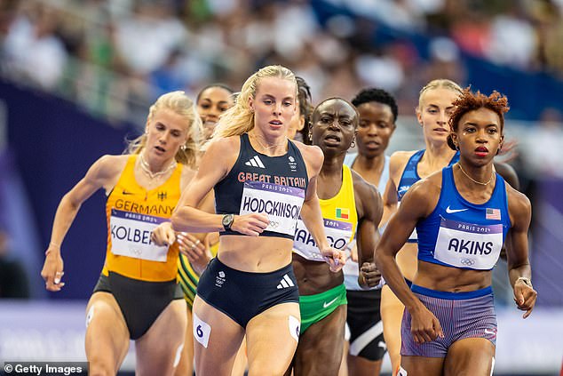 British record holder Keely Hodgkinson aims to safely qualify for the women's 800m final