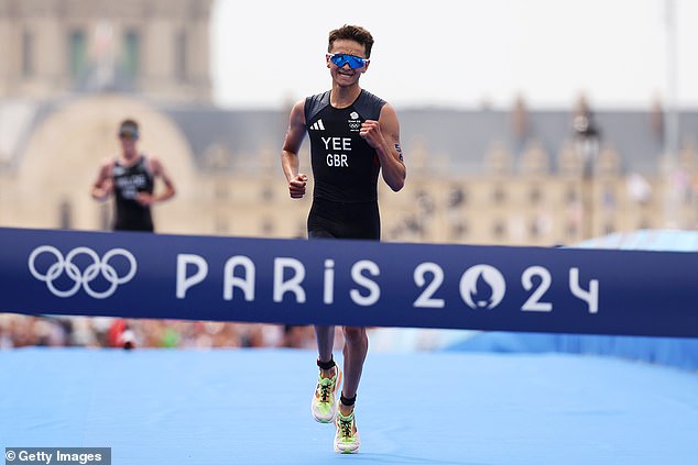 Team GB's Alex Yee won the men's triathlon earlier this week, but the race was delayed because of poor water quality in the Seine