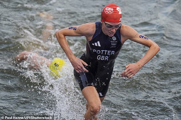 Beth Potter won a bronze in the women's triathlon, and is due to be involved in Monday's mixed event if it goes ahead