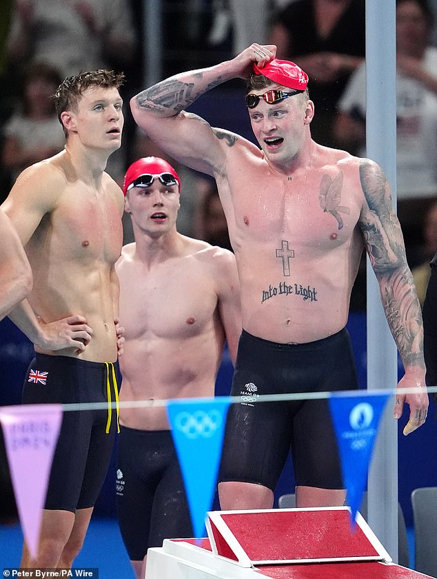 The British team started off strong before Peaty showed his class with a rapid breaststroke leg