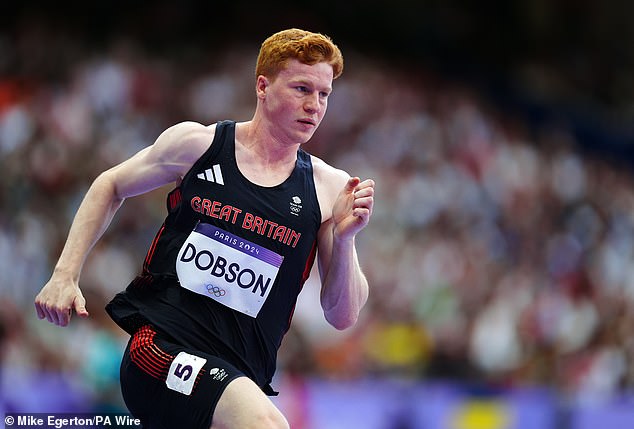 Great Britain's Charlie Dobson also made it through as top man in the sixth and final heat