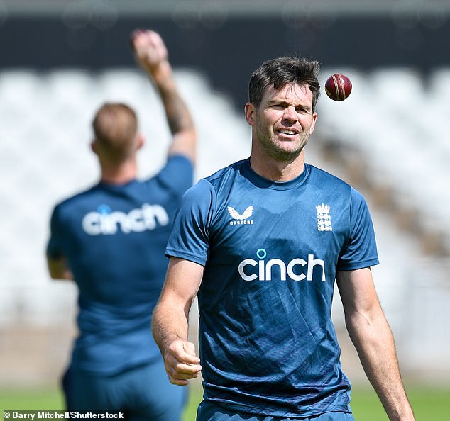 Jimmy Anderson has been known to use his weaker arm in nets to help prepare team-mates for left-arm bowlers