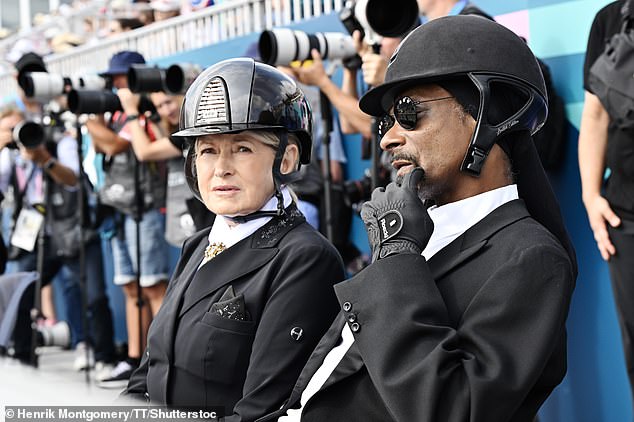 Snoop Dogg and Martha Stewart have both been seen at multiple dressage events at the Olympics