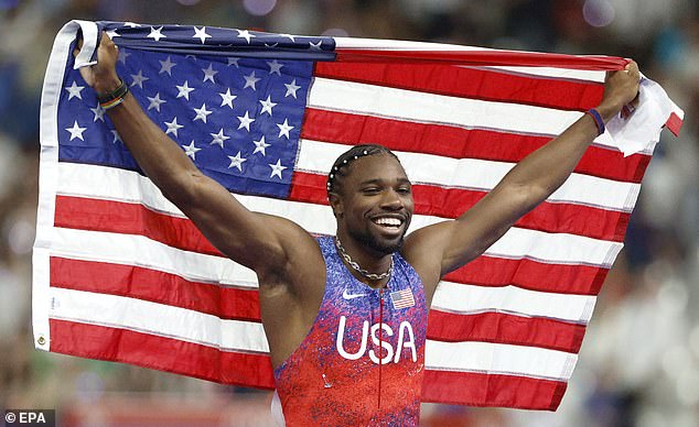 Noah Lyles was crowned as the new men's 100m Olympic champion after an epic race on Sunday night