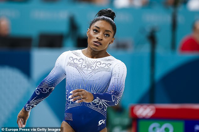 Simone Biles was left fuming with Olympics fans for 'shushing' during her beam routine