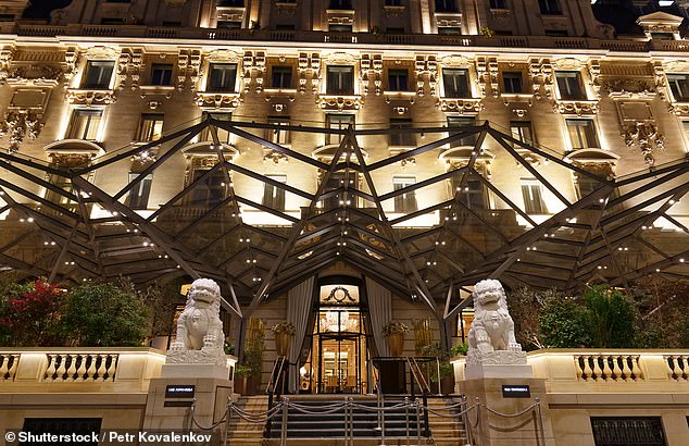 The five-star rated Paris Peninsula hotel claimed they were fully booked at the time