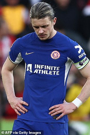 Atletico Madrid has accepted a bid for Conor Gallagher