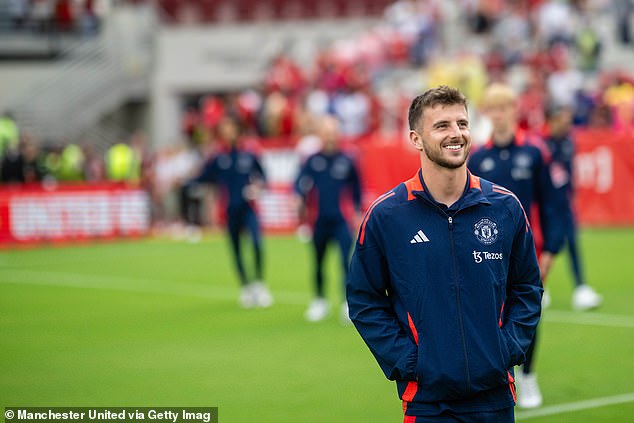 Mason Mount (right) believes his side can win trophies again during the 2024-25 season