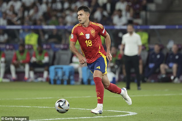 Barcelona have been keen admirers of Martin Zubimendi (pictured) for some time, eyeing him as a replacement for Sergio Busquets