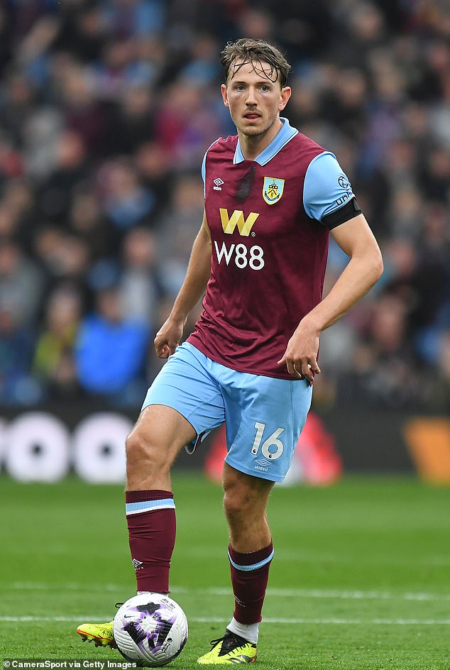 Burnley's Sander Berge (pictured) has also emerged as a surprise transfer target for United