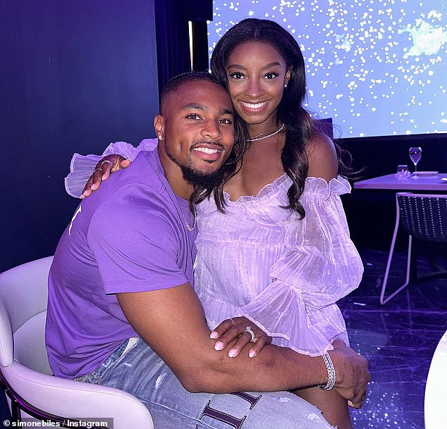 Jonathan Owens insists he will support Simone Biles if his wife chooses to compete at the 2028 Olympics in Los Angeles