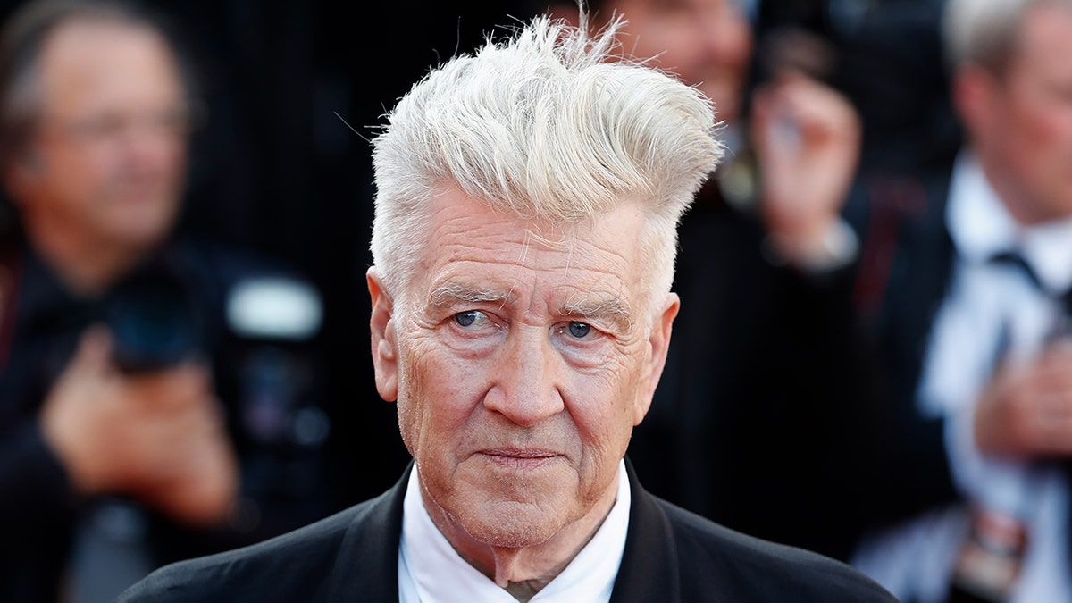 close up of David Lynch