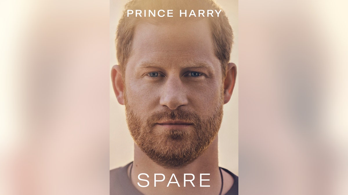 Cover of Prince Harry's book Spare