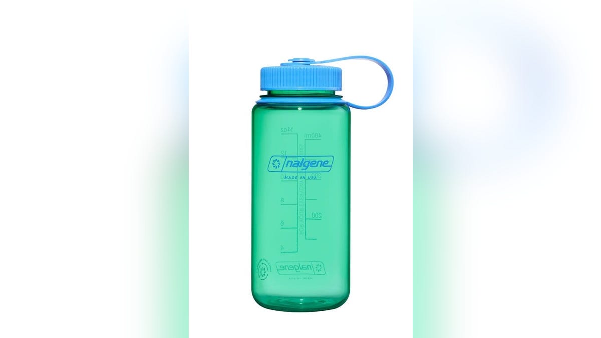 Opt for a simple, eco-friendly water bottle with a Nalgene.