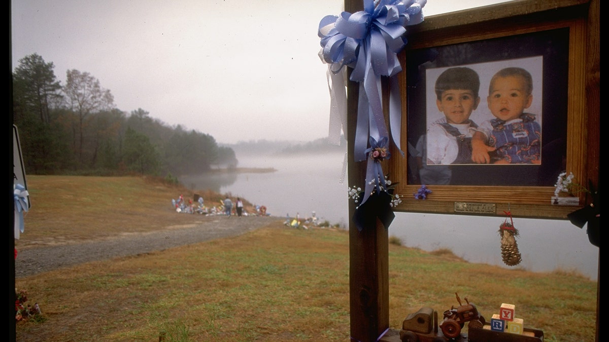 Toys memorial for Susan Smith's sons