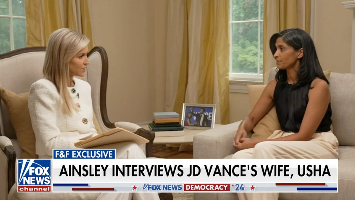 Usha Vance sits down with Fox