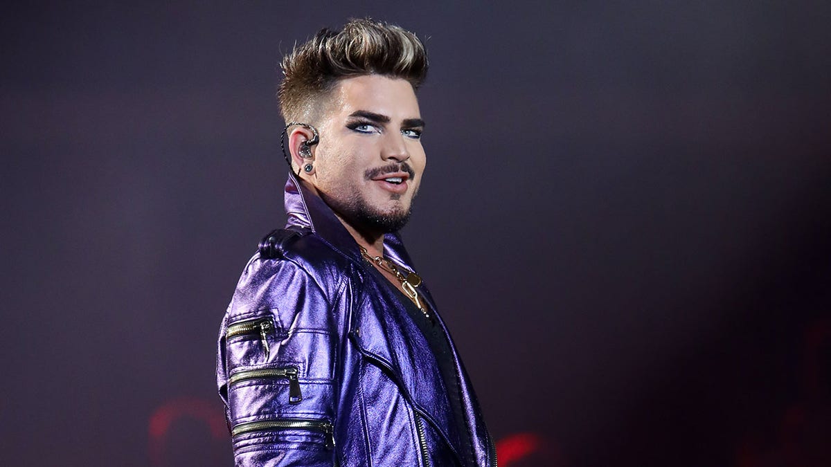 Adam Lambert smiling