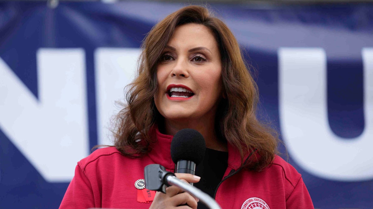 Gretchen Whitmer in closeup shot