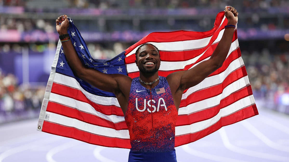 Noah Lyles after win