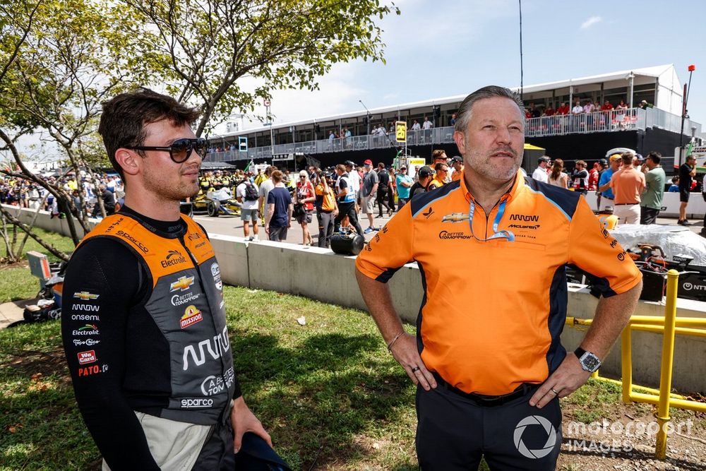 Patricio O'Ward, Arrow McLaren Chevrolet, Zak Brown