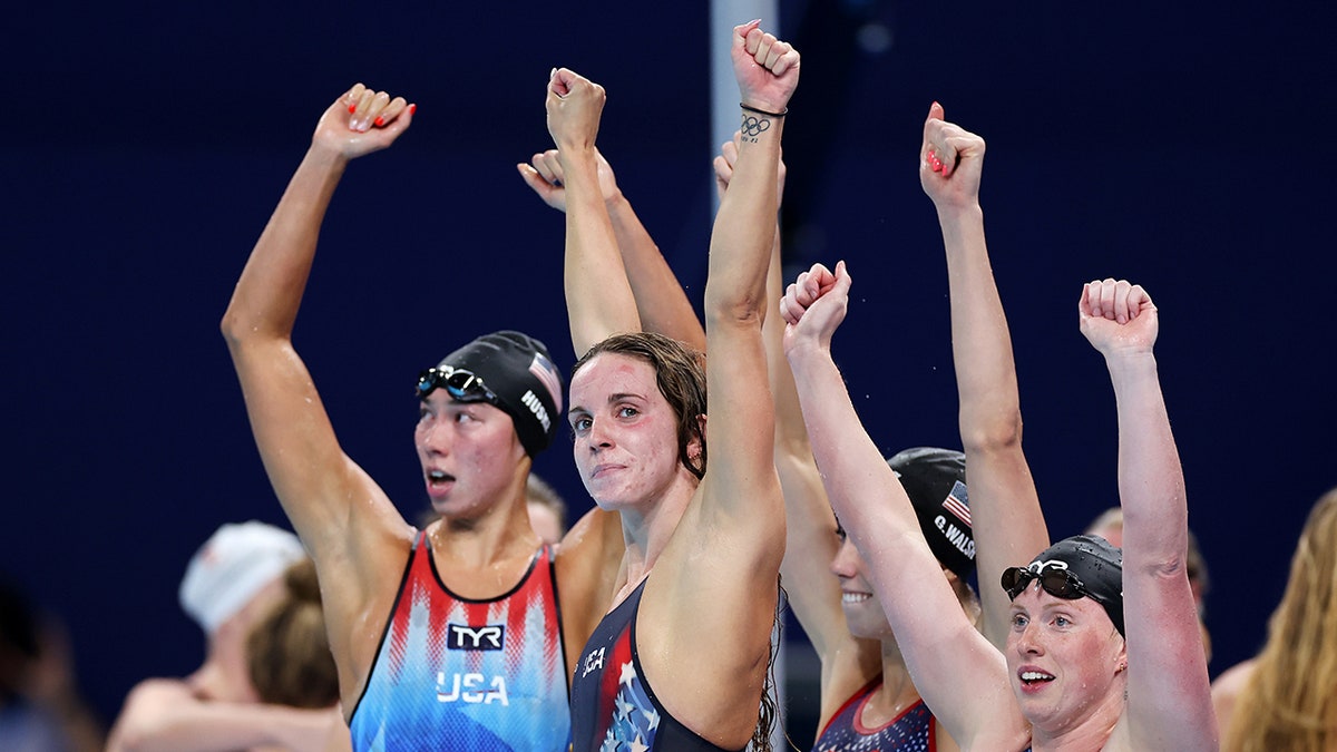 USA women's medley